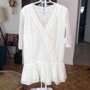 Tularosa - Bailey tunic dress in cream